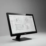 e-ink monitor